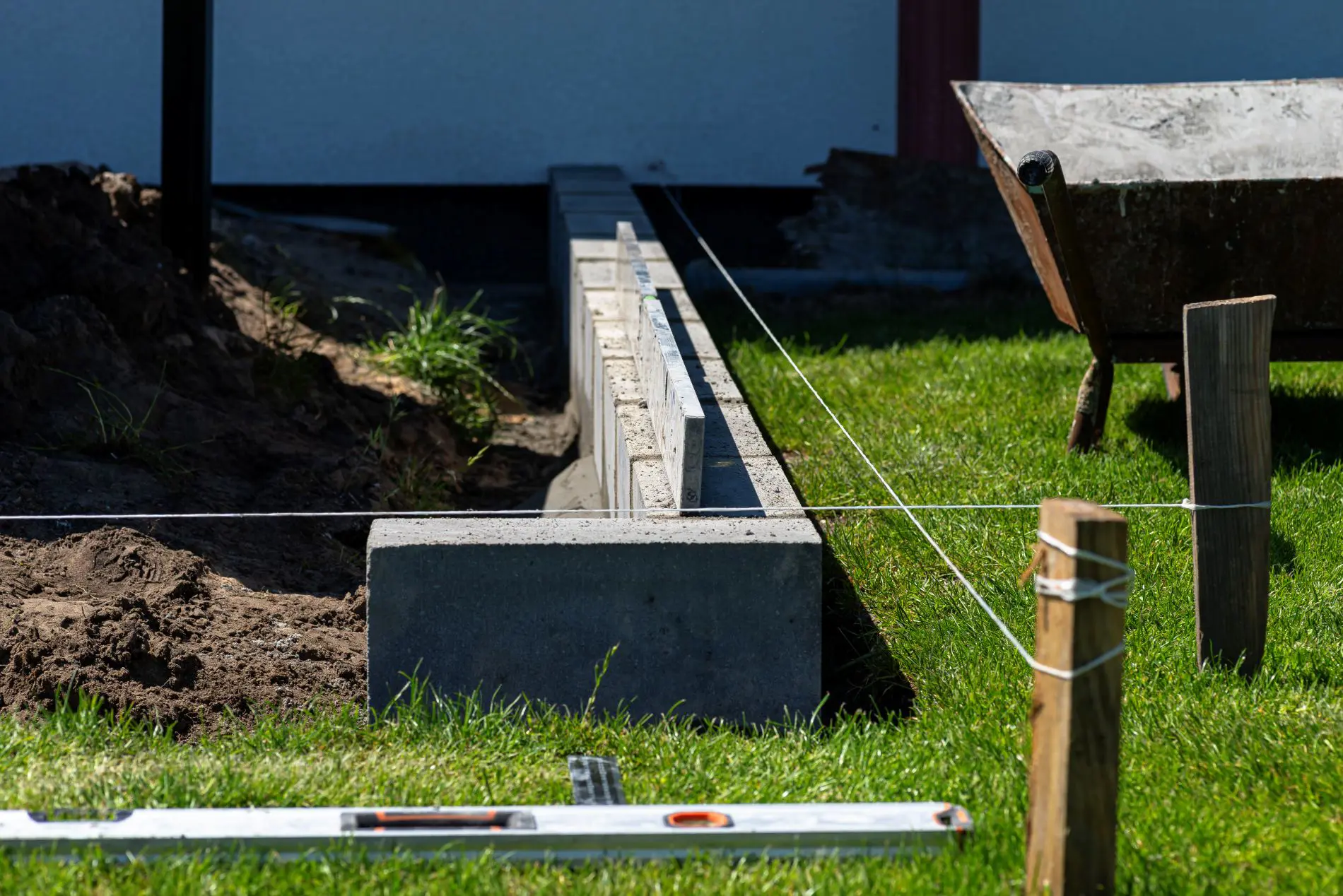 Foundation settlement and underpinning repair by Connor & Sons Concrete Inc