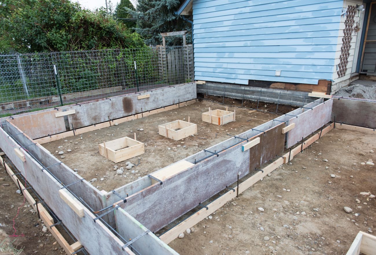 New Concrete Foundation Construction by Connor & Sons Concrete Inc