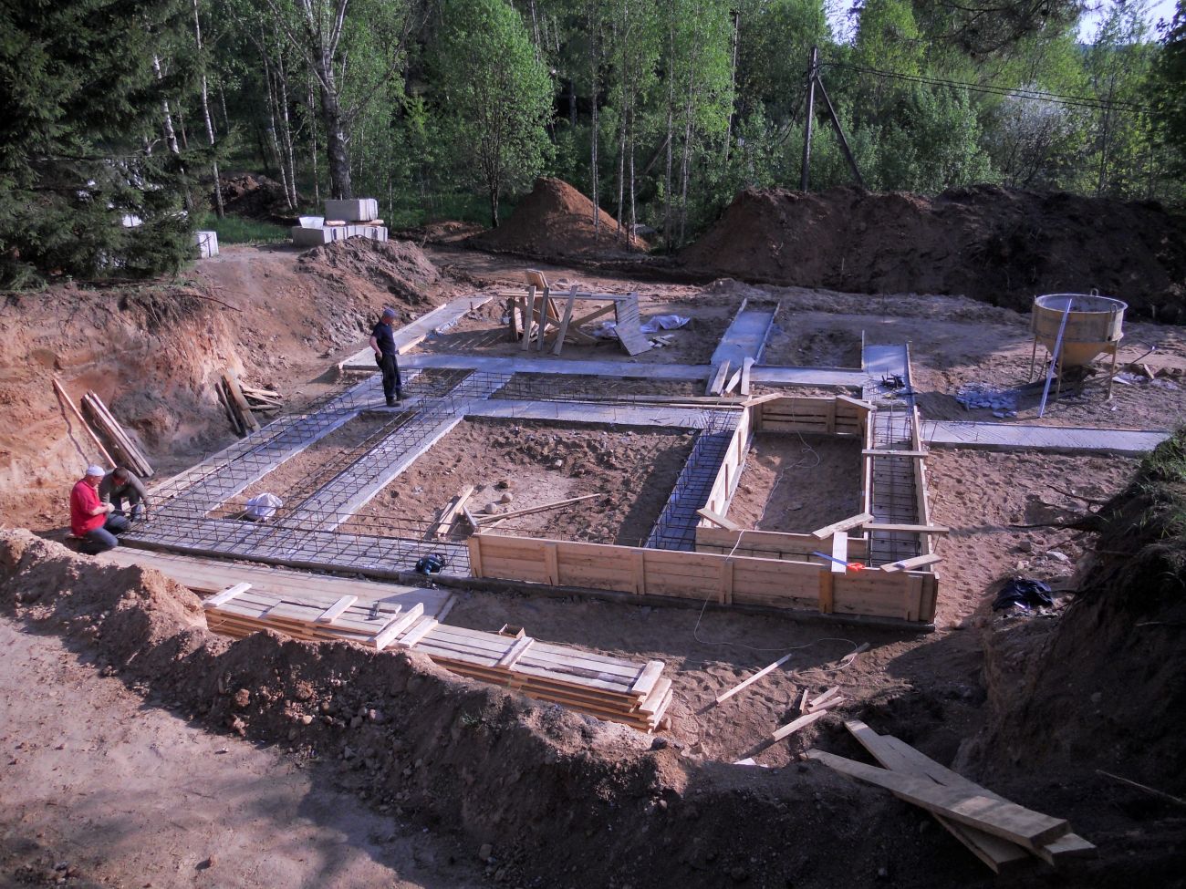 Reinforced Concrete Foundation by Connor & Sons Concrete Inc